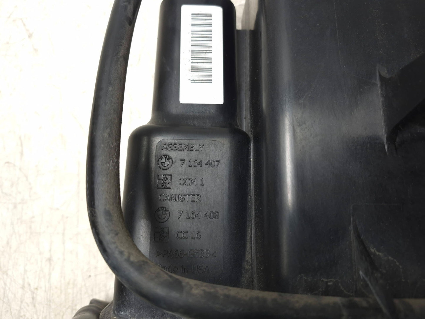 2008 BMW X6 E71 Fuel Vapor Charcoal Canister OEM