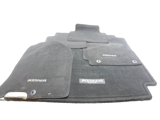 2019 Hyundai Kona Floor Mat Carpet 5 Pcs OEM