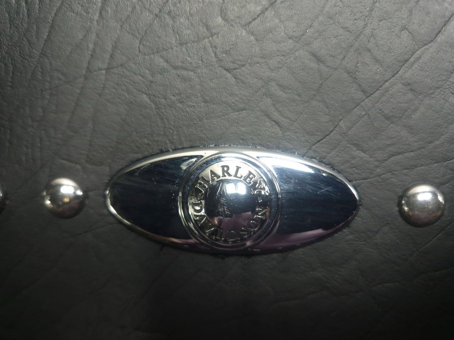 2004 Harley-davidson Softail Flstc Left Saddlebag Leather OEM