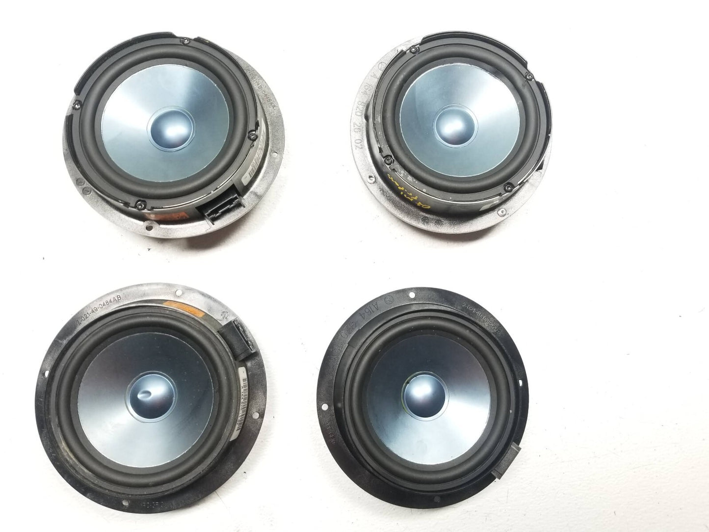 2007 Mercedes W164 Ml Ml500 Door Speaker 4pcs OEM
