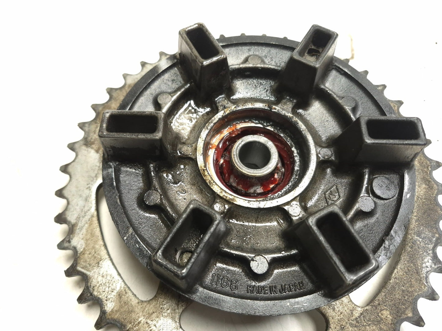 2007 Kawasaki Ninja 250 Ex250 F Rear Sprocket & Drive Chain Set OEM