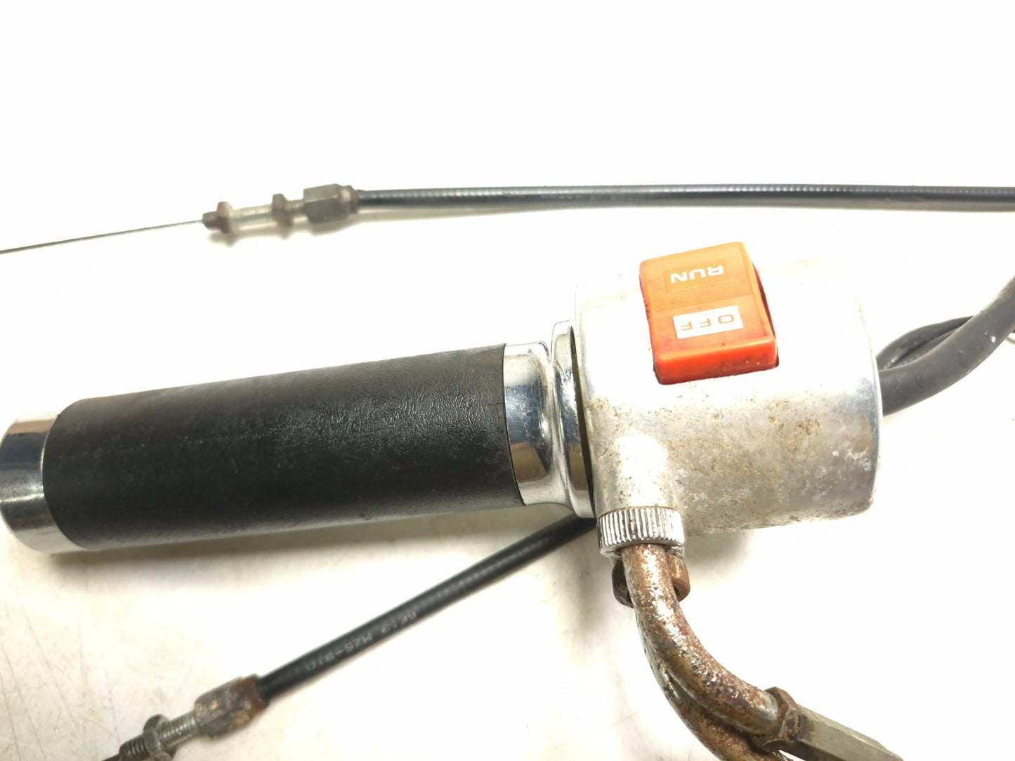 1997 Honda Magna 750 Vf750c Right Handlebar Switch & Throttle Grip OEM
