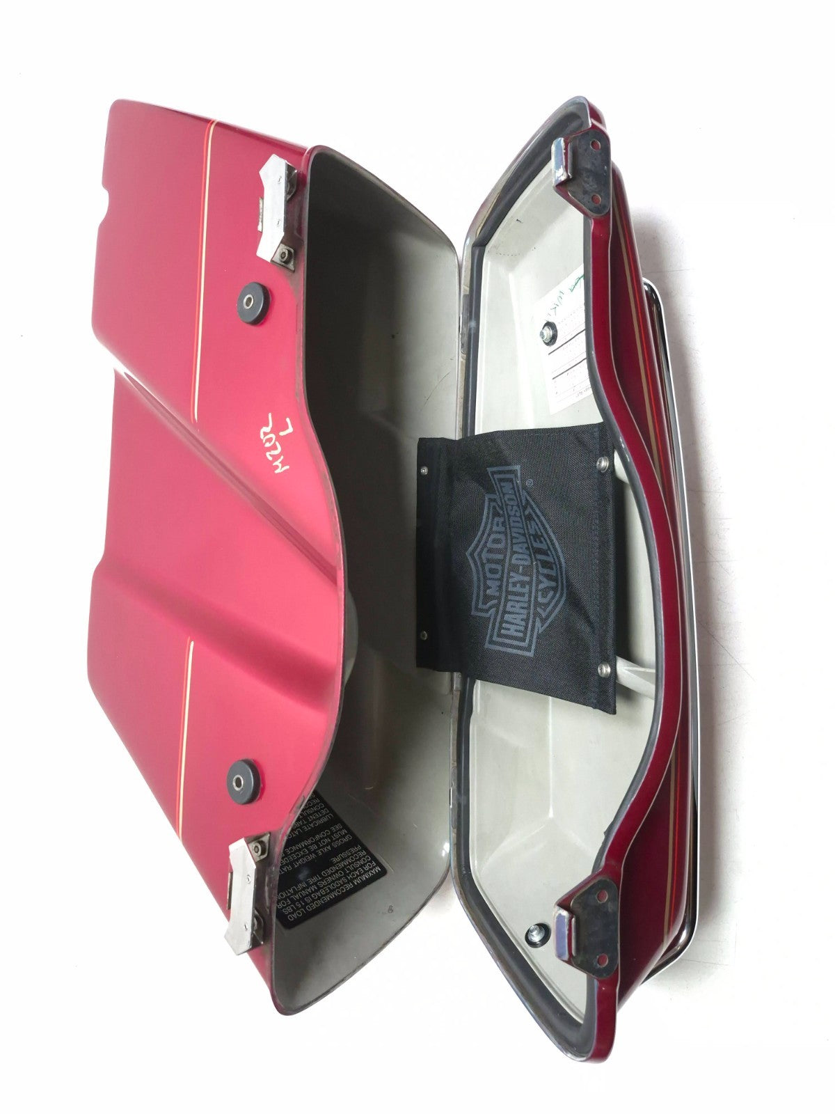 1993-1996 Harley-davidson Electra Glide Flhtc Hard Saddlebags King Tour-pak Kit