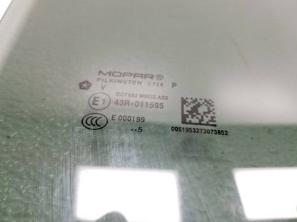 2015 Jeep Renegade Rear Door Window Glass Driver Side Left OEM