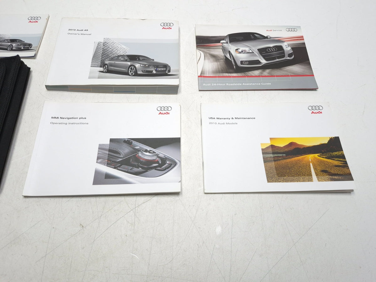 2010 Audi A5 Owners Manual W/ Case OEM