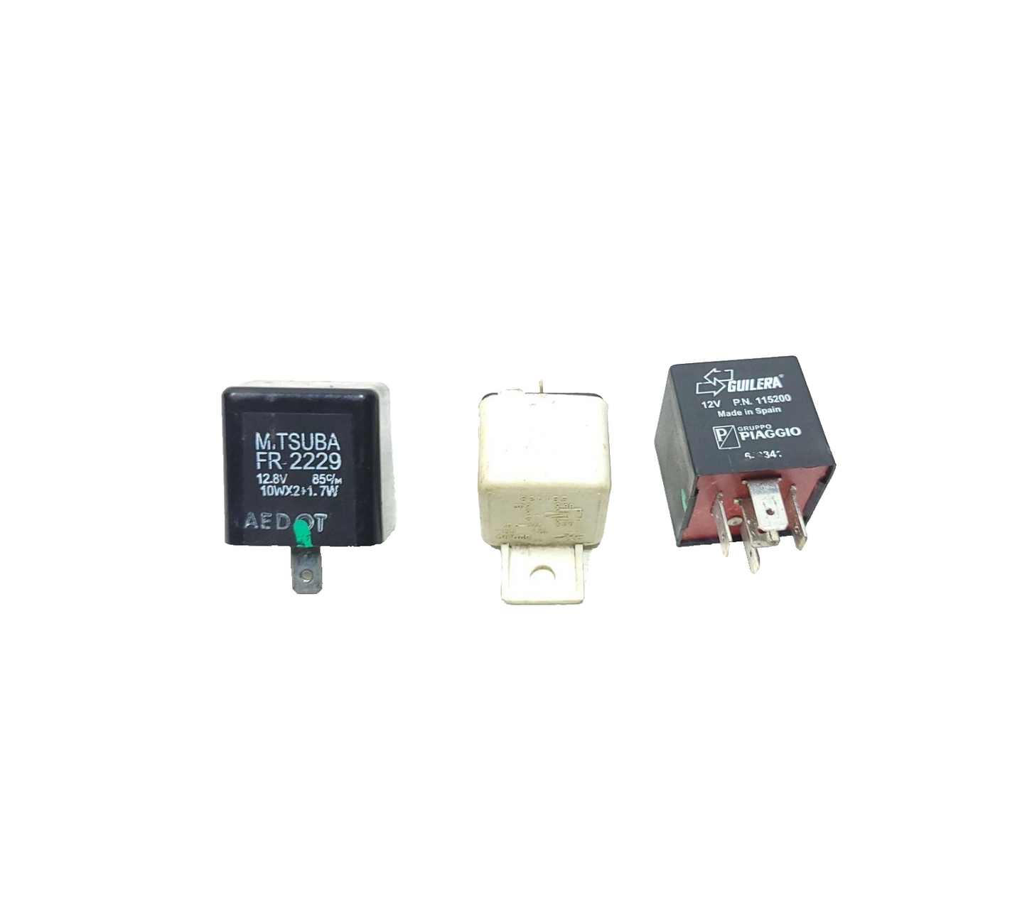 2017 Piaggio Fly Relay 3 Pcs OEM