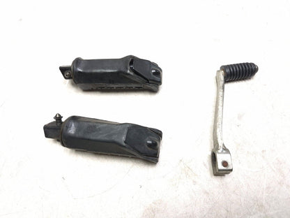 2006 Suzuki Gs 500fk Rear Footpeg Pair & Gear Shift Lever 3 Pcs OEM