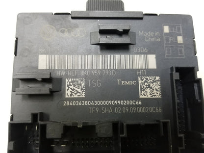 2009 - 2012 Audi Q5 Door Control Module Front Driver Side Left OEM