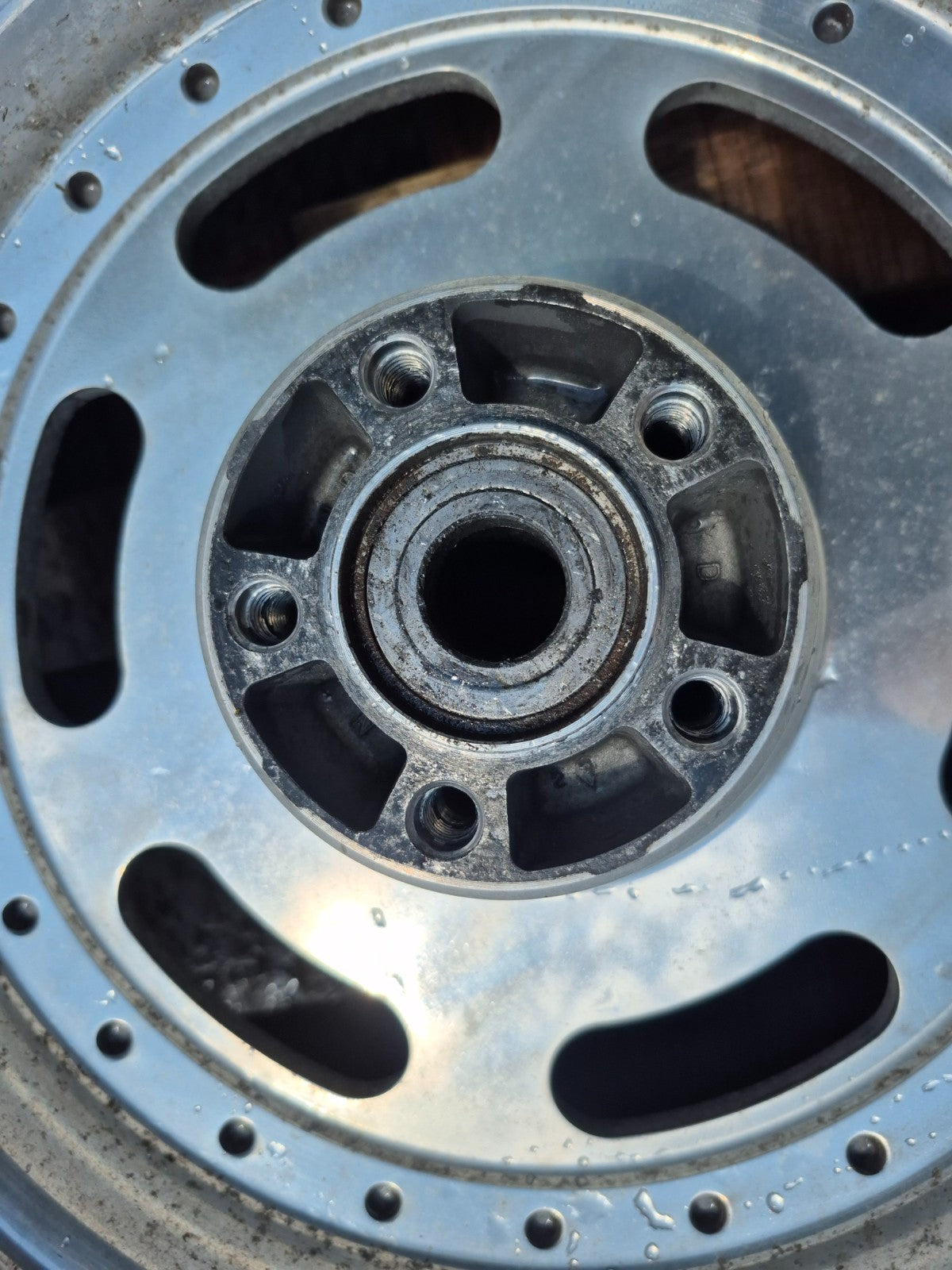2008 Harley-davidson Dyna Fat Bob Fxdf Rear Wheel Rim & Tire OEM