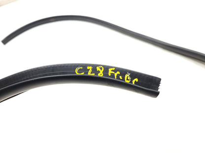 12-17 Hyundai Accent Sedan Door Weatherstrip Seal Front Driver Side Left