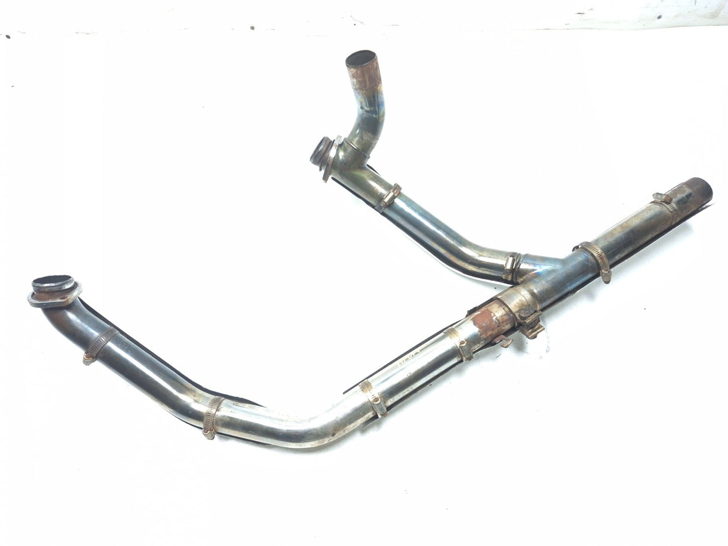 2004 Harley-davidson Touring Electra Glide Exhaust Header Pipe Pair OEM