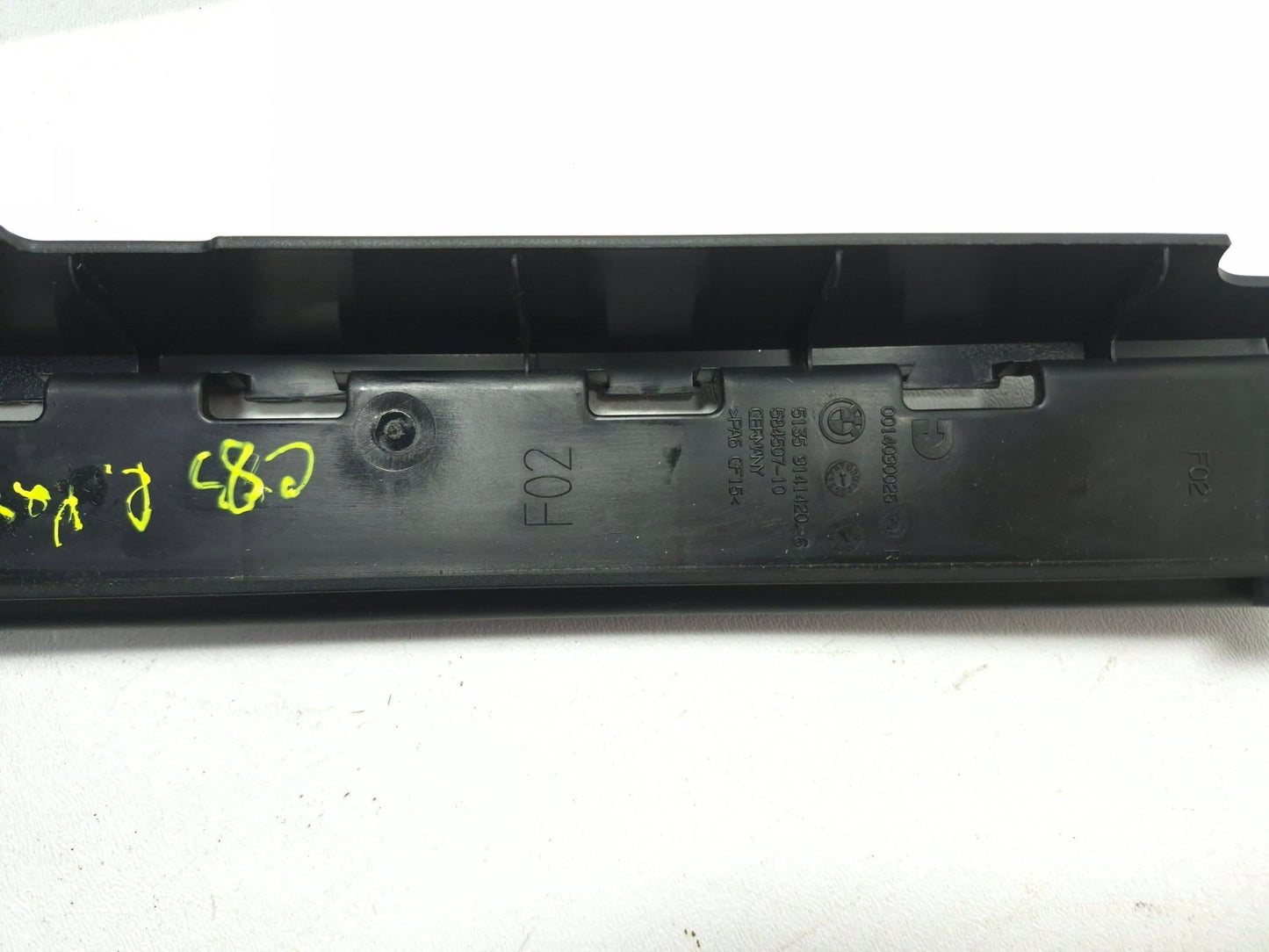 2011 BMW 750li Rear Door Window Trim Inner Left & Right Pair Oem✅