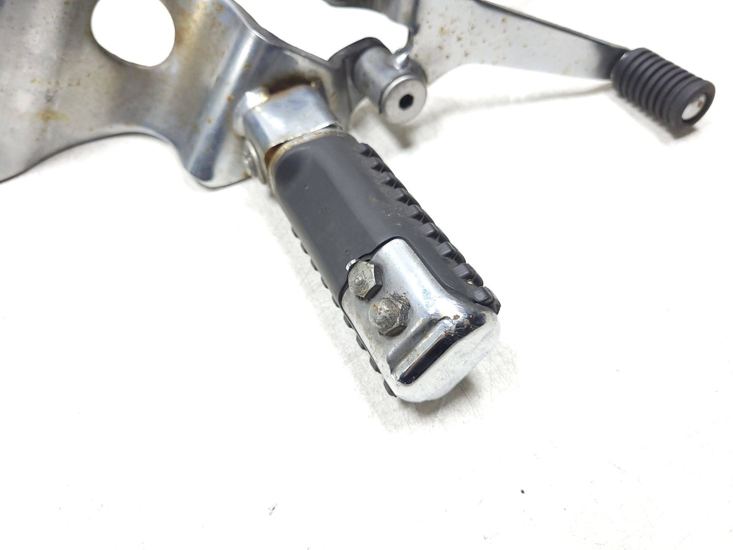 2002 Honda Magna Vf 750c Front Left Foot Peg & Gear Shifter Assy OEM