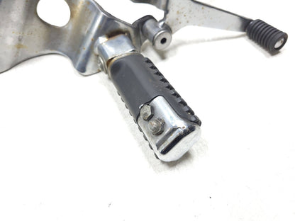 2002 Honda Magna Vf 750c Front Left Foot Peg & Gear Shifter Assy OEM