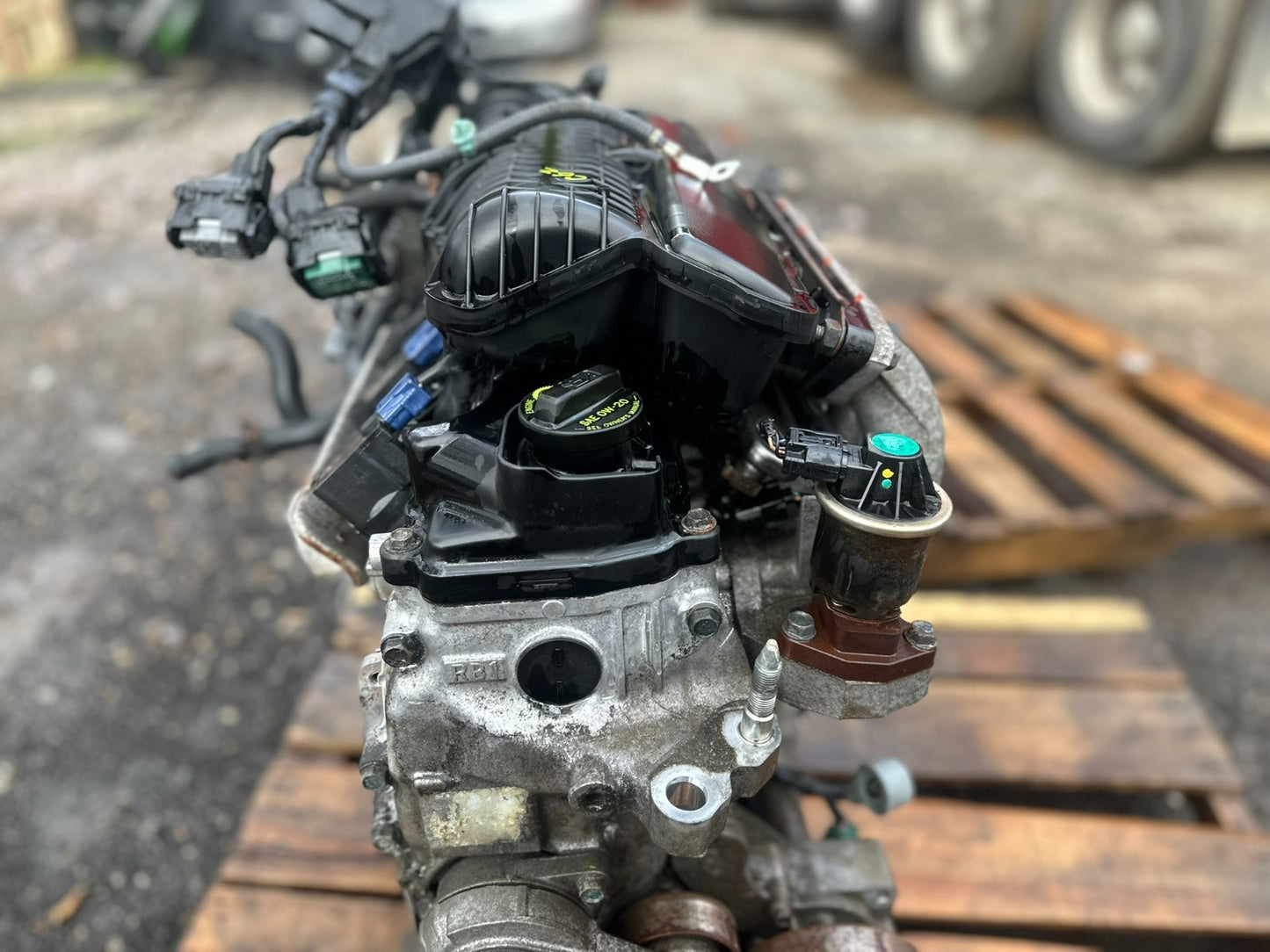 2013 Honda Fit At Engine Motor 1.5l OEM