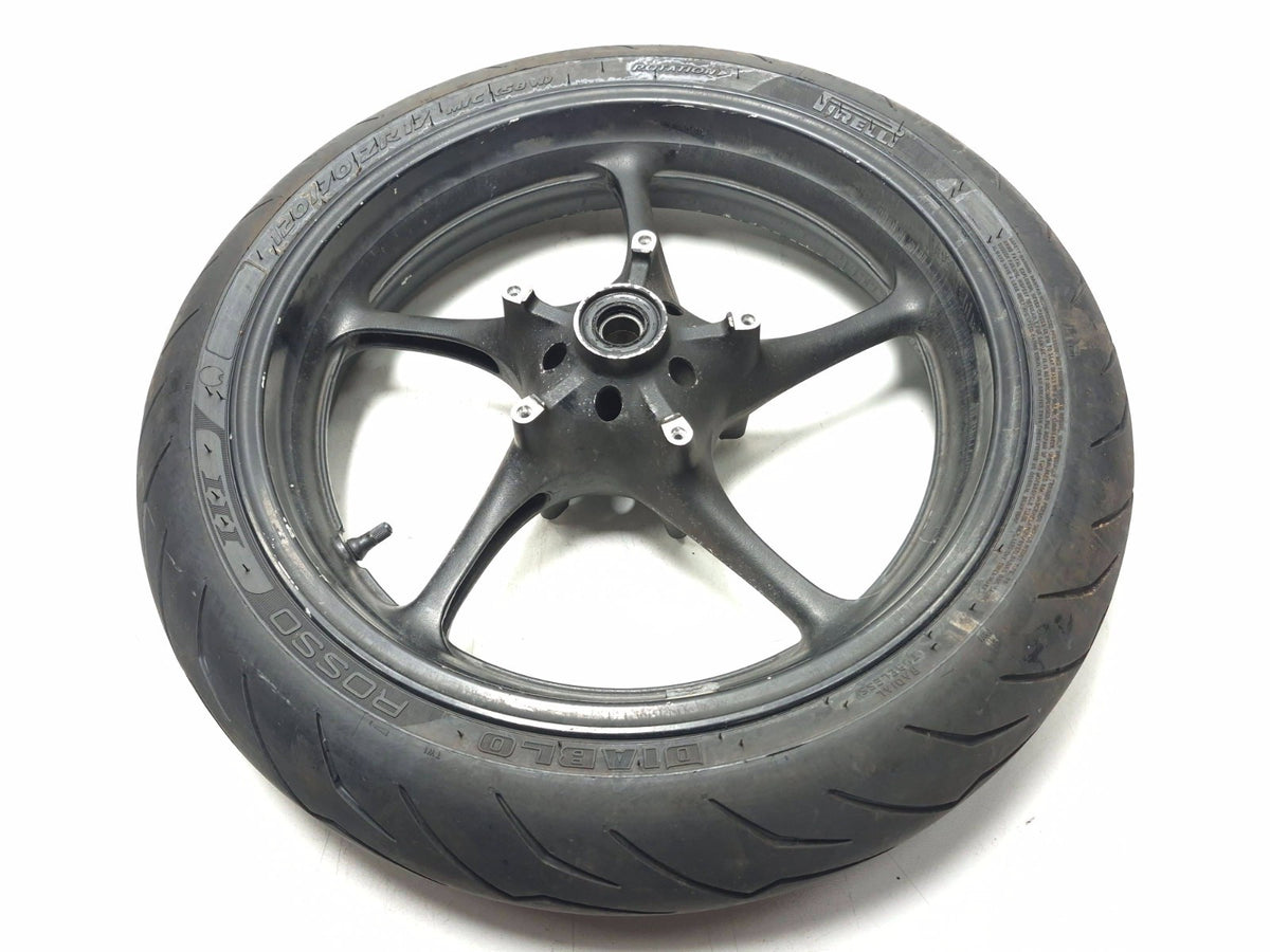 2005 - 2014 Yamaha Yzf R6 Front Wheel Rim 17x3.50 & Tire OEM
