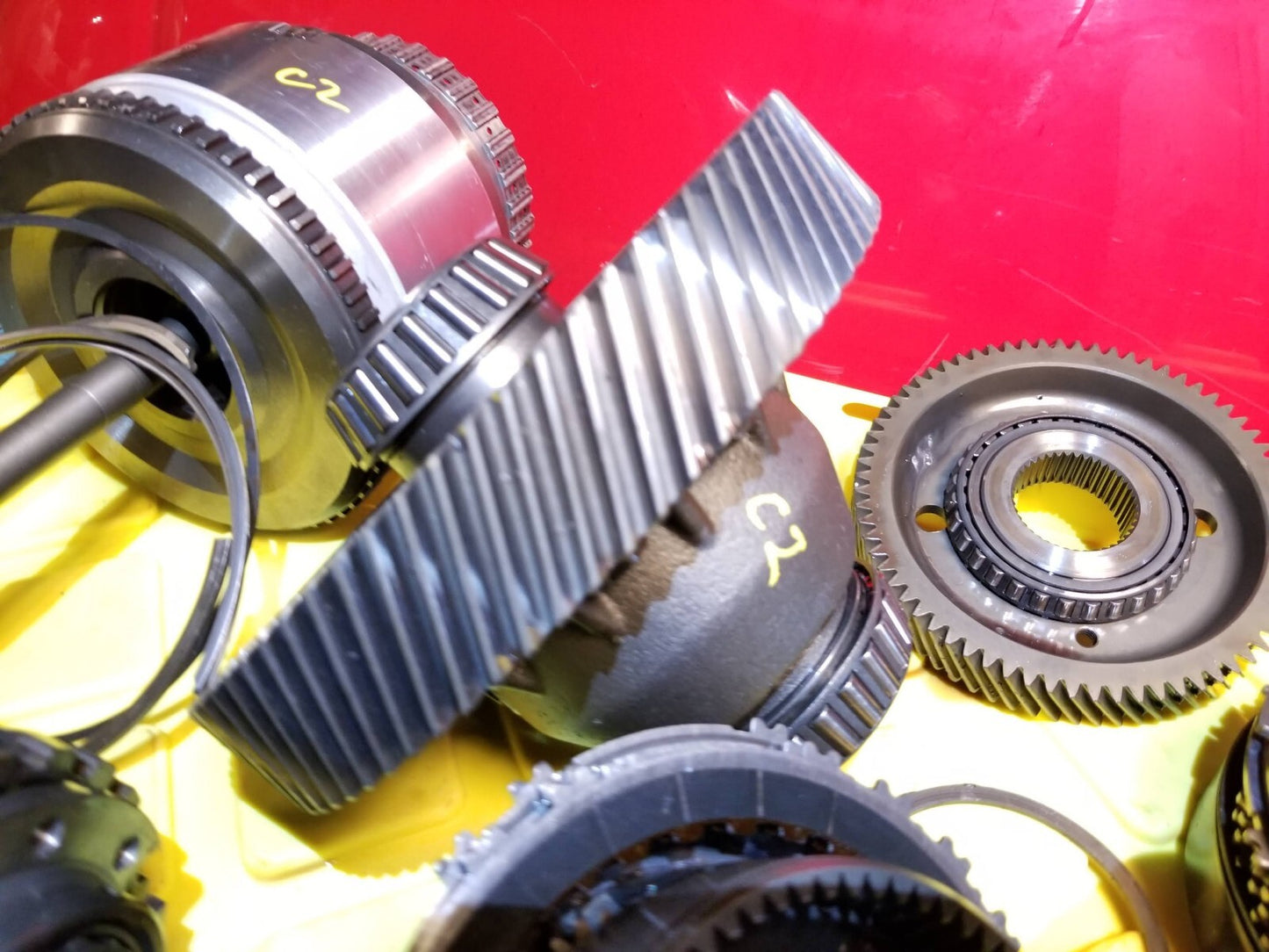 2013 Chrysler 200 Automatic Transmission Clutch Pack & Diff Gear 2.7l OEM
