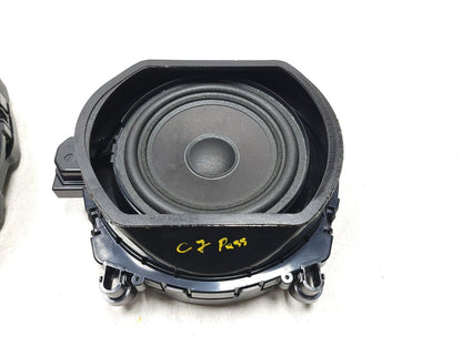 07-13 Bmw X5 E70 Center Subwoofer Left & Right Pair OEM