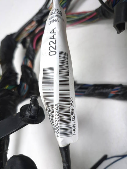 2010 Dodge Caliber Sxt Dash Wire Harness 68057502aa OEM