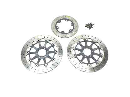 2008 - 2014 Ducati Monster 696 Brake Rotor Disc Front & Rear 3pcs OEM
