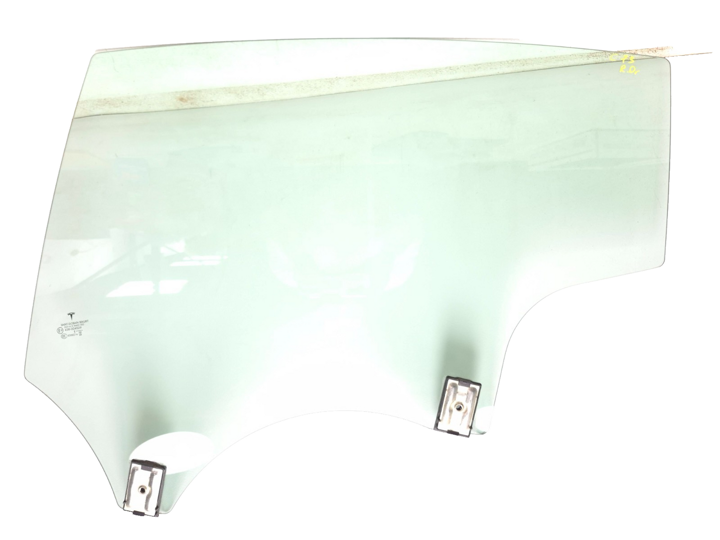 2019 Tesla Model 3 Door Window Glass Rear Driver Side Left OEM