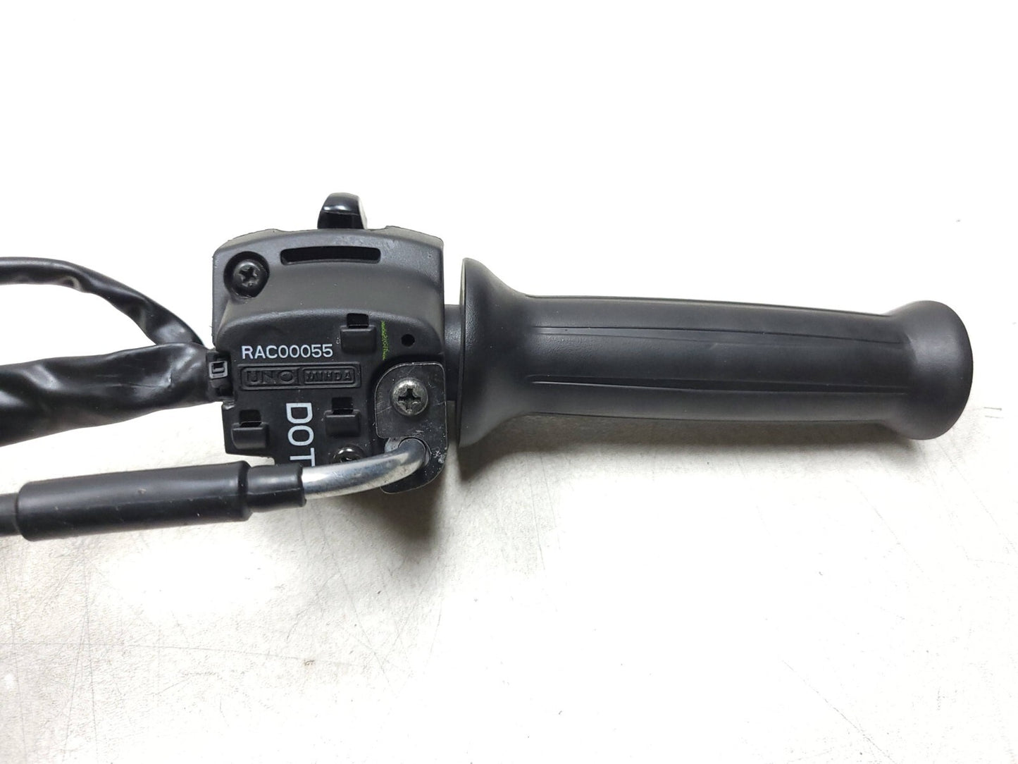 2024 Royal Enfield Bullet 350 Right Handlebar Kill Switch & Throttle Grip OEM