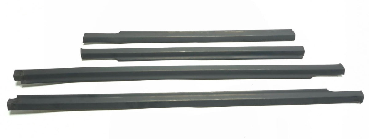2001 Mercedes W163 Ml320 Ml350 Door Window Belt Weatherstrip Molding 4pcs OEM