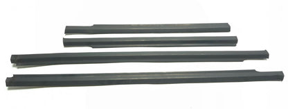 2001 Mercedes W163 Ml320 Ml350 Door Window Belt Weatherstrip Molding 4pcs OEM