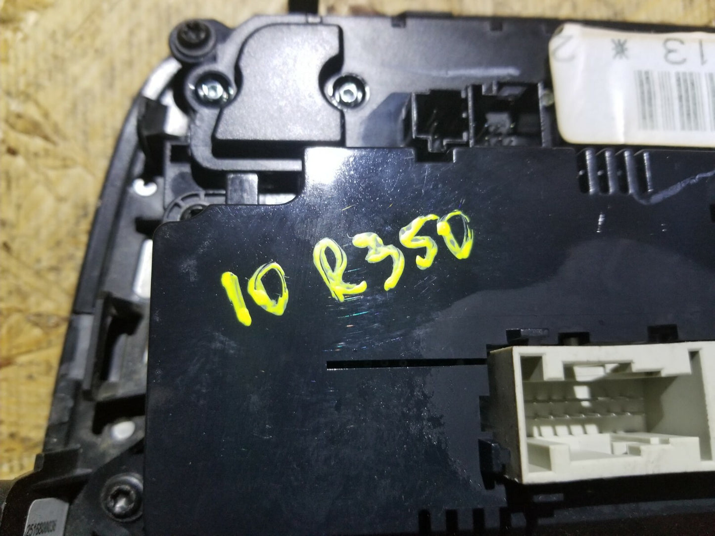 2010 Mercedes-benz R350 Front AC Heater Control Panel OEM