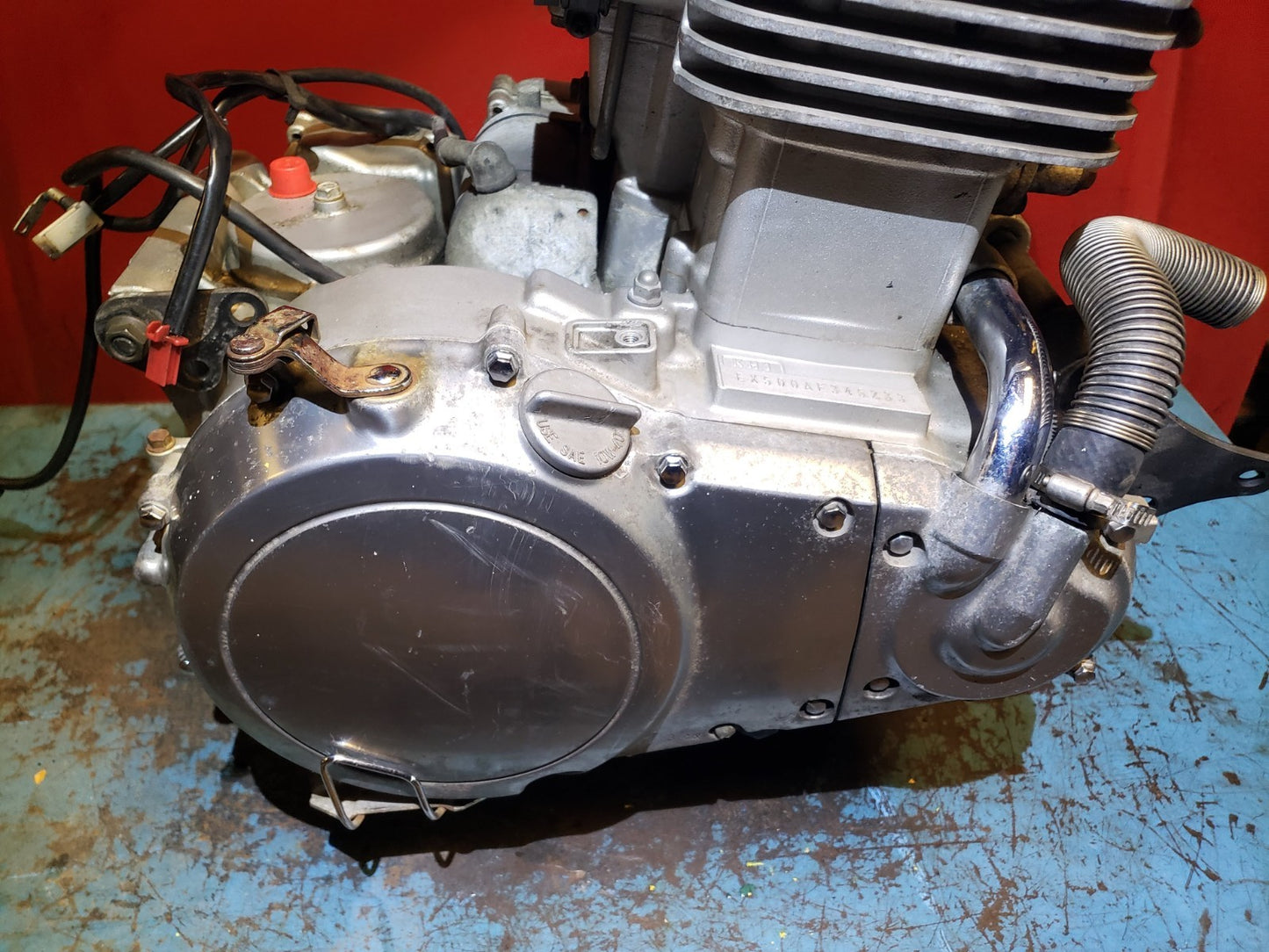 2009 Kawasaki Vulcan 500 En500 Engine Motor OEM