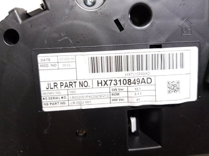 2017 Jaguar Xe Speedometer Gauge Cluster OEM Hx7310849ad