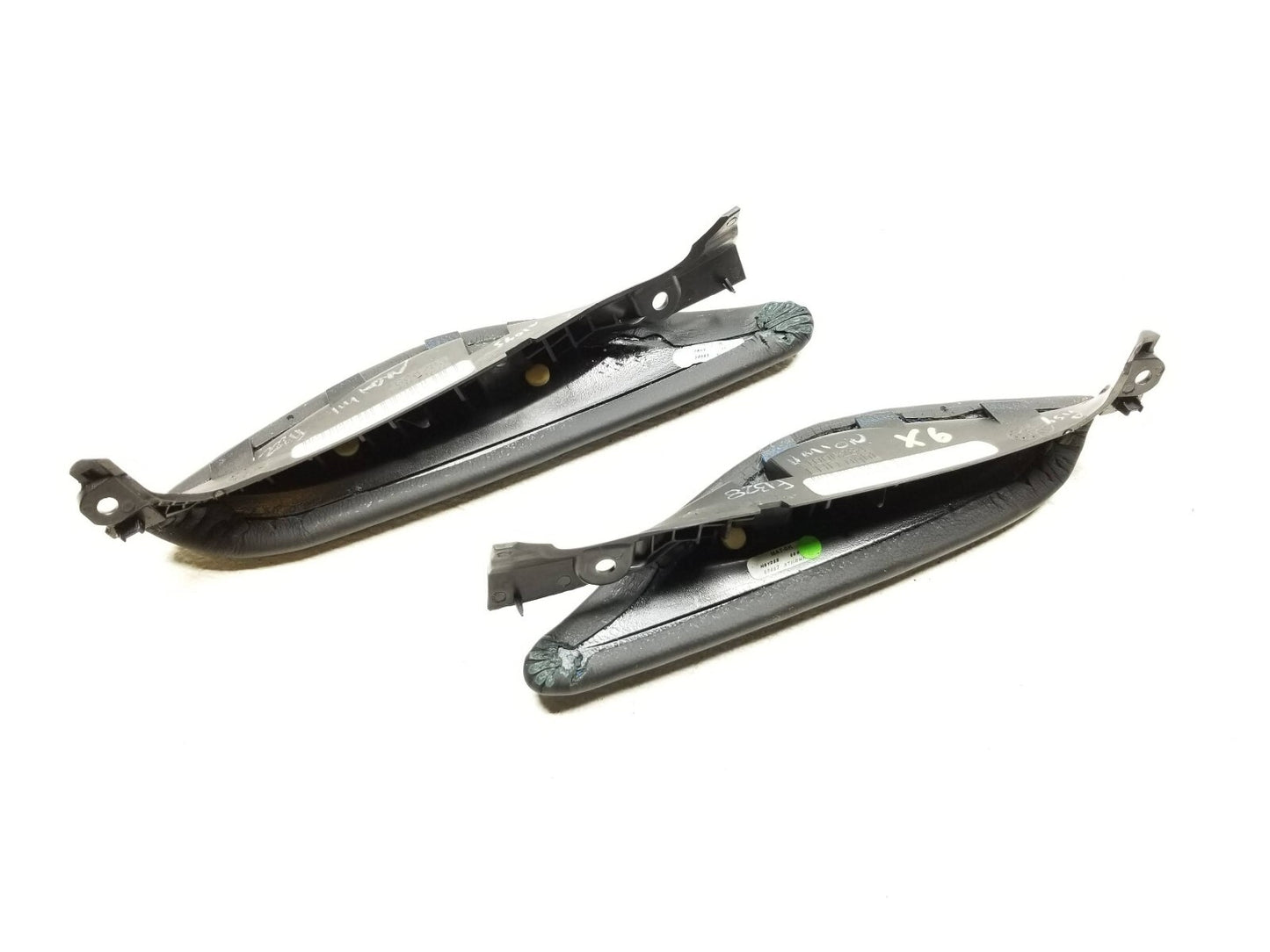 2013 BMW X6 Front Center Console Trim Left & Right 2pcs OEM