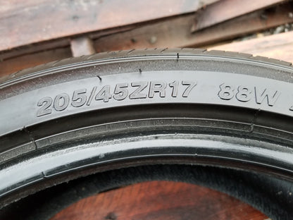 Landspider Citytarxx H/p 205/45zr17 88w Used Tire
