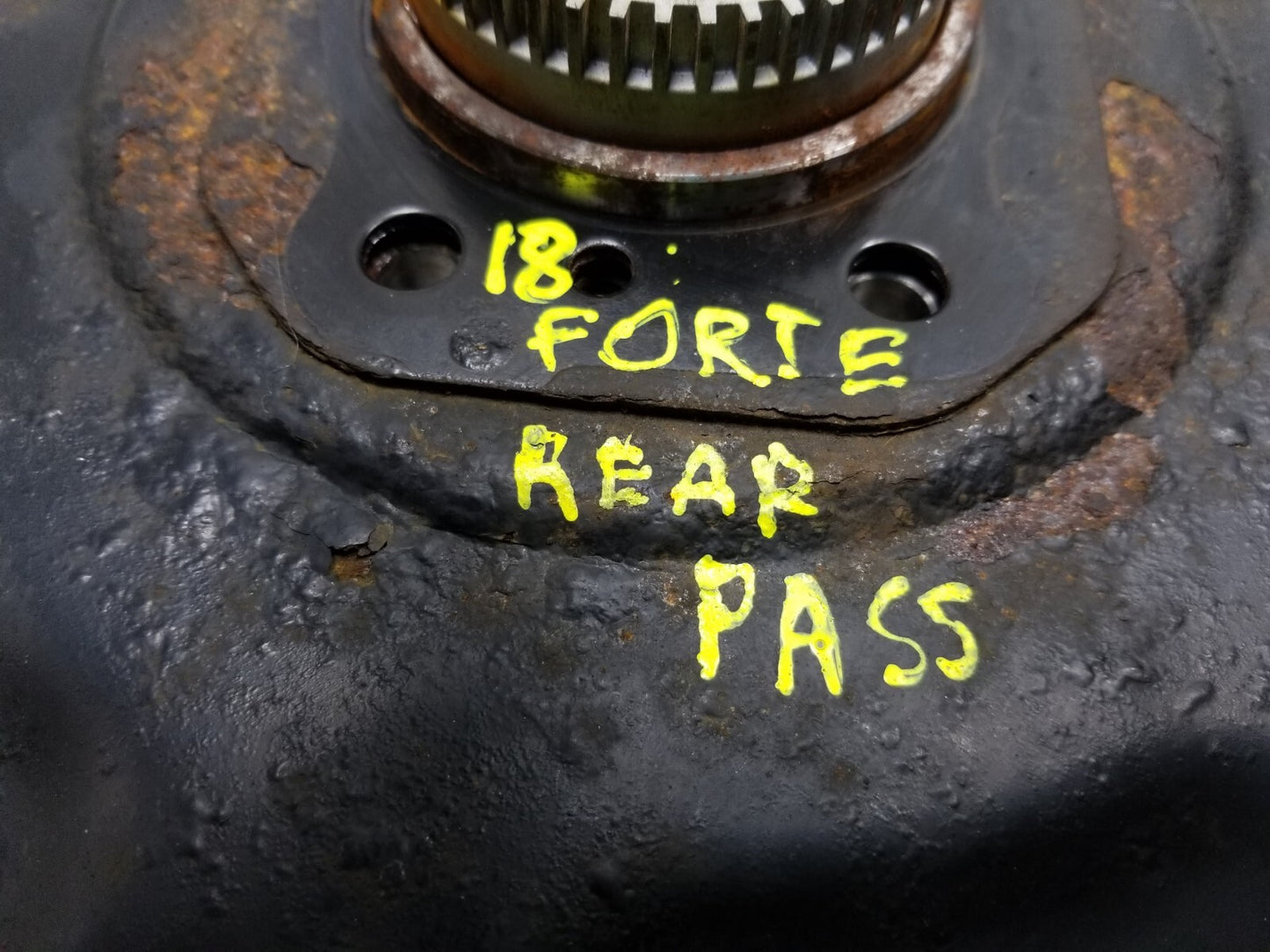 17 18 Kia Forte Rear Bearing W/ Brake Guard Pair OEM 49k Miles