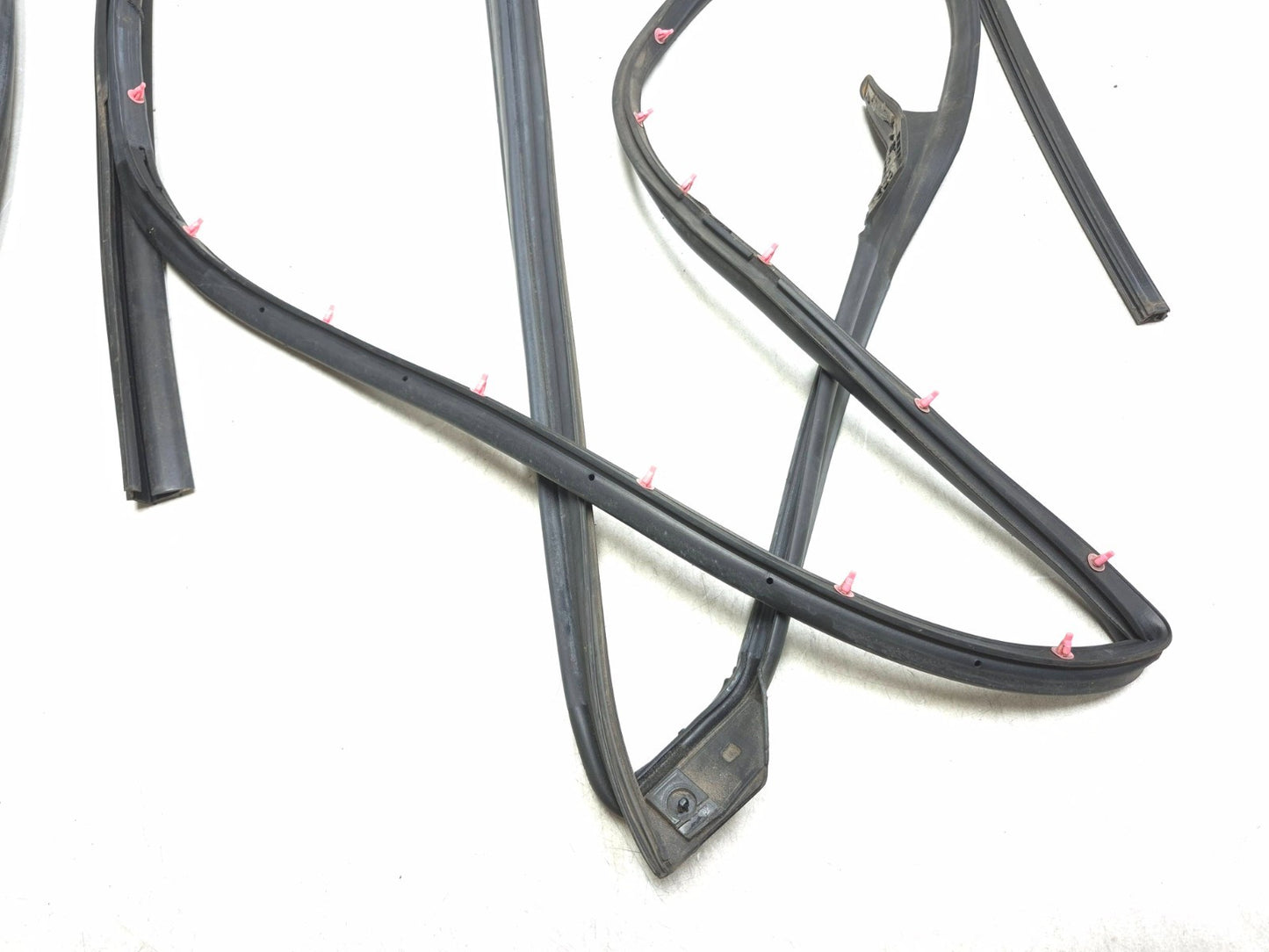 2009 Lexus IS250 Rear Door Weatherstrip Seal Driver Side Left 3pcs OEM
