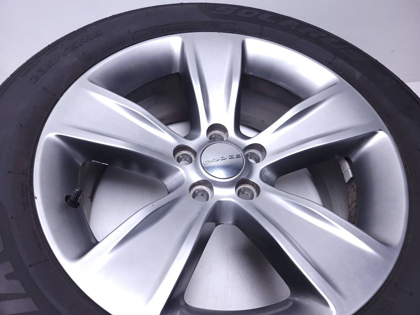 15 - 18 Dodge Challenger Wheel Rim W/ Tire 235/55r18 2pcs OEM 87k
