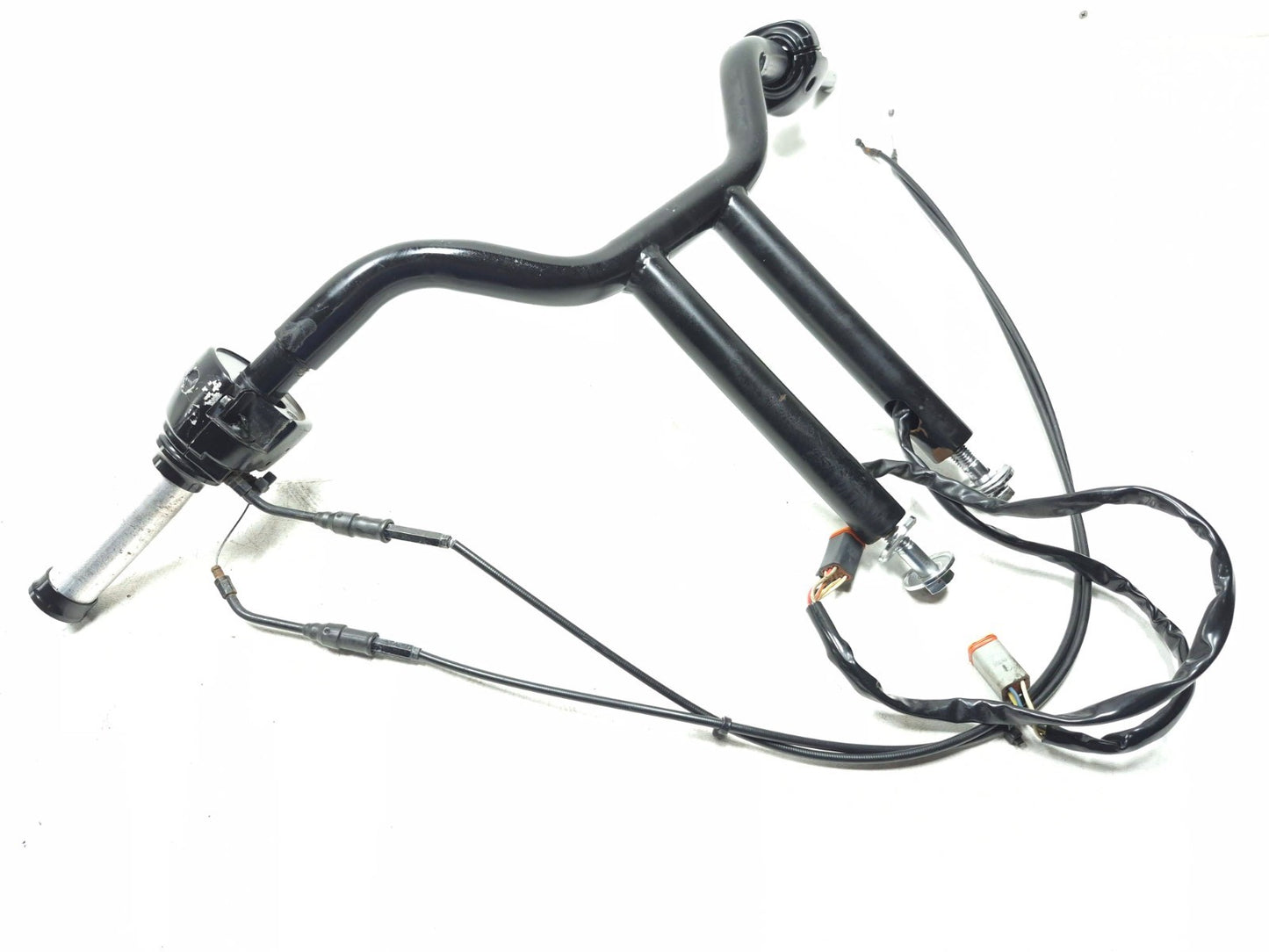 1996 - 2003 Harley Sportster Xl1200 Xl883 Drag T-bar Handlebar  Controls & Cable