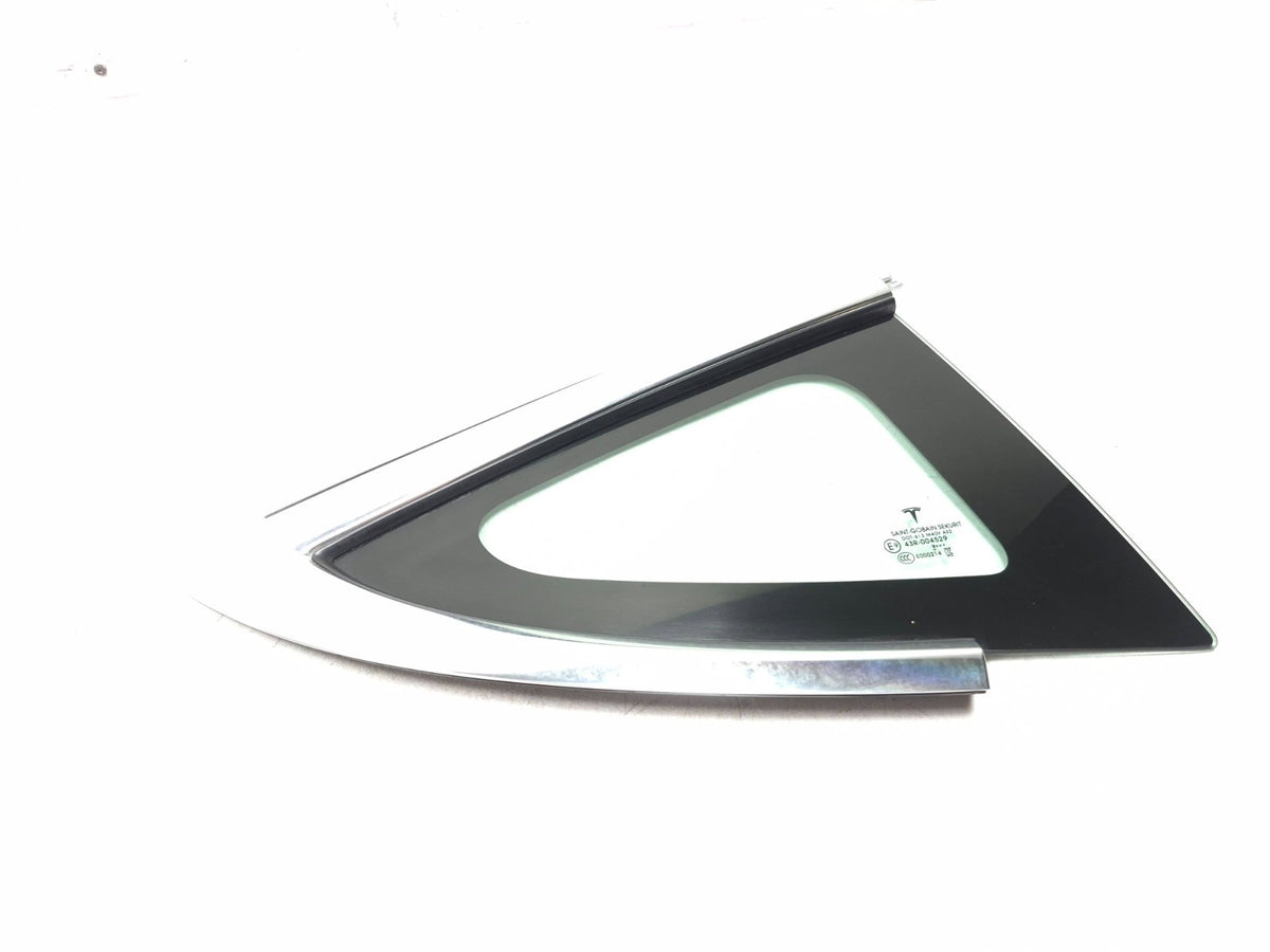 2020 Tesla Model 3 Rear Quarter Window Glass Right Passenger Side OEM