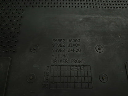 2018 Nissan Altima Floor Mat Carpet Front & Rear 4pcs OEM