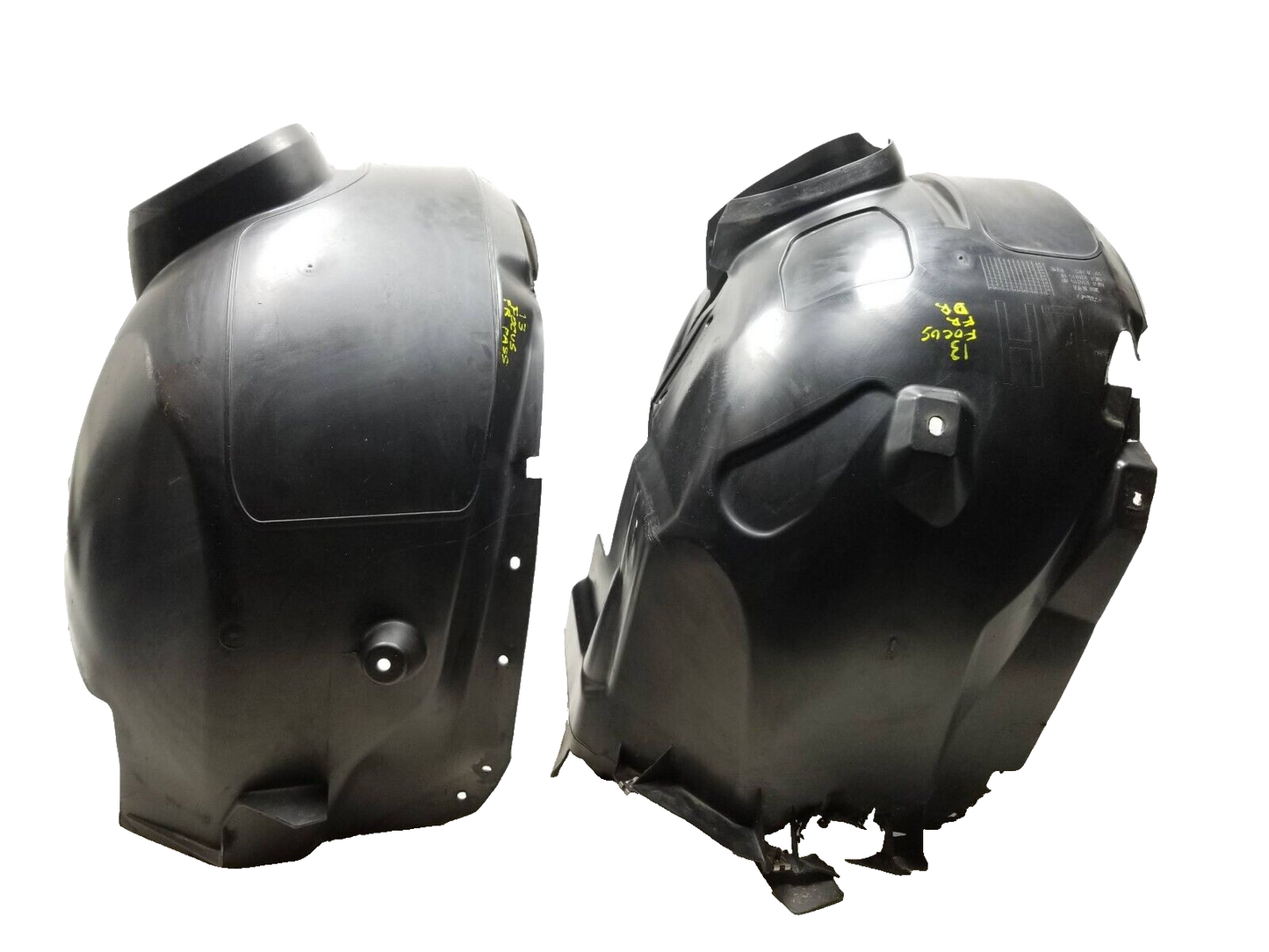 12 - 14 Ford Focus Fender Liner Splash Guard Front Left & Right Pair OEM