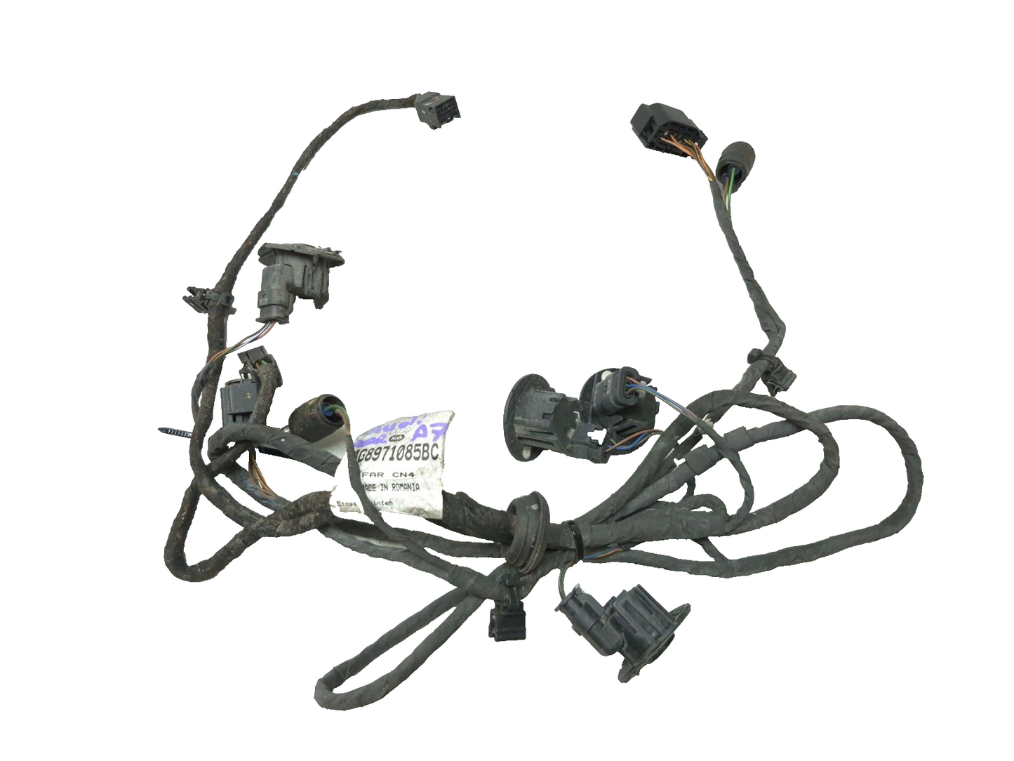 2012 Audi A7 Prestige Rear Parking Aid System Wire Harness W/sensor Assy OEM