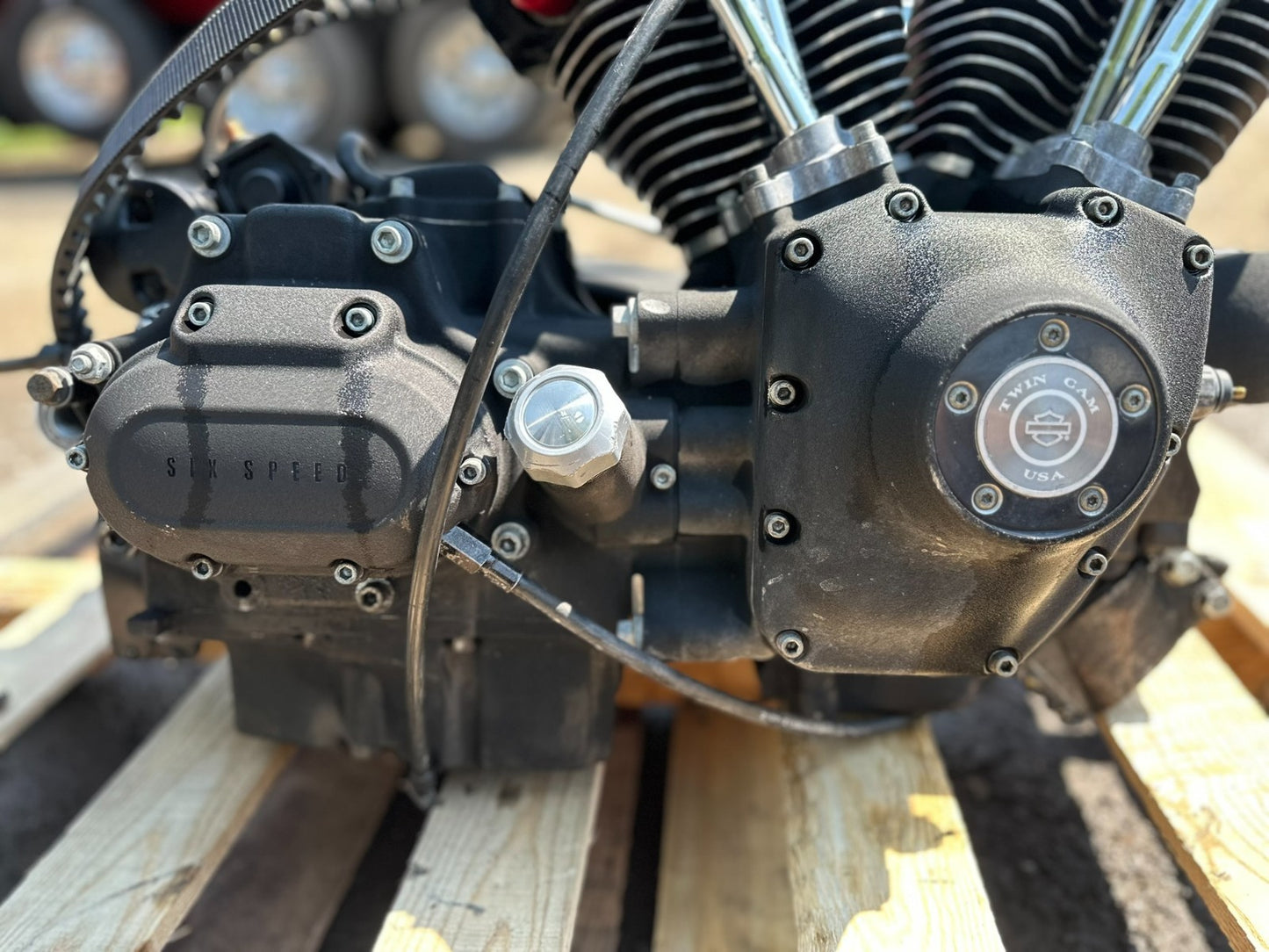 2008 Harley-davidson Fxdf Dayna Engine Motor & Transmission Twin Cam 96 OEM