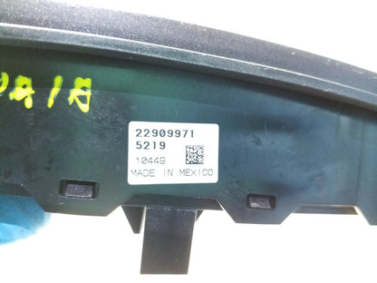 15 16 17 18 Chevy Impala Traction Control Switch W/trim Bezel 22909971 OEM