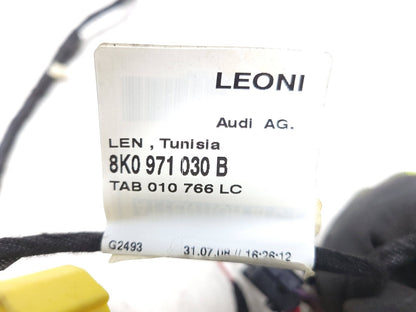 2009 - 2016 Audi A4 S4 Sedan Front Door Wire Harness Passenger Side Right OEM