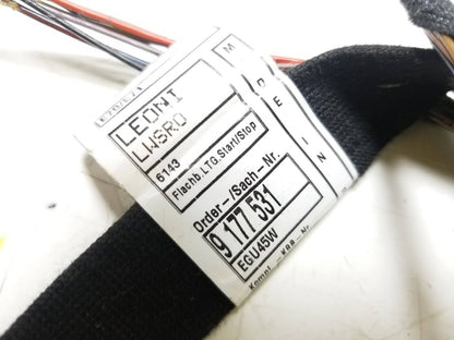 2013 BMW X6 Engine Start Stop Button Ribbon Cable Harness 9177531 OEM