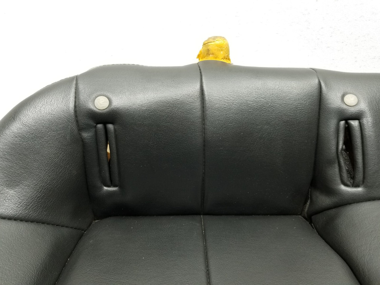 2008 Mitsubishi Eclipse Rear Seat Lower Cushion Bench Black Leather OEM