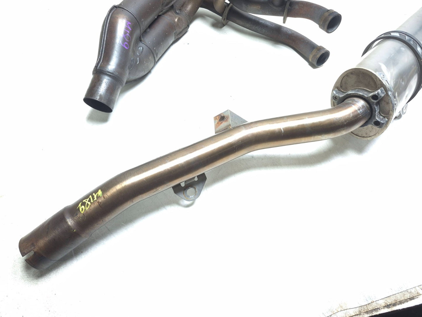 2009 Kawasaki Concours 14 Zg1400 Exhaust Muffler Manifold Header Pipe OEM