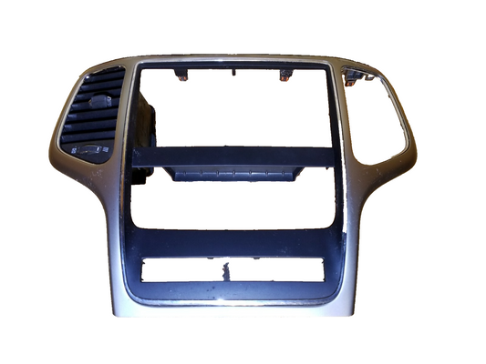 2012 Jeep Grand Cherokee Dashboard Radio Face Plate Trim Bezel OEM