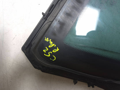 2008 BMW X6 E71 Rear Door Vent Quarter Window Glass Passenger Side Right  OEM