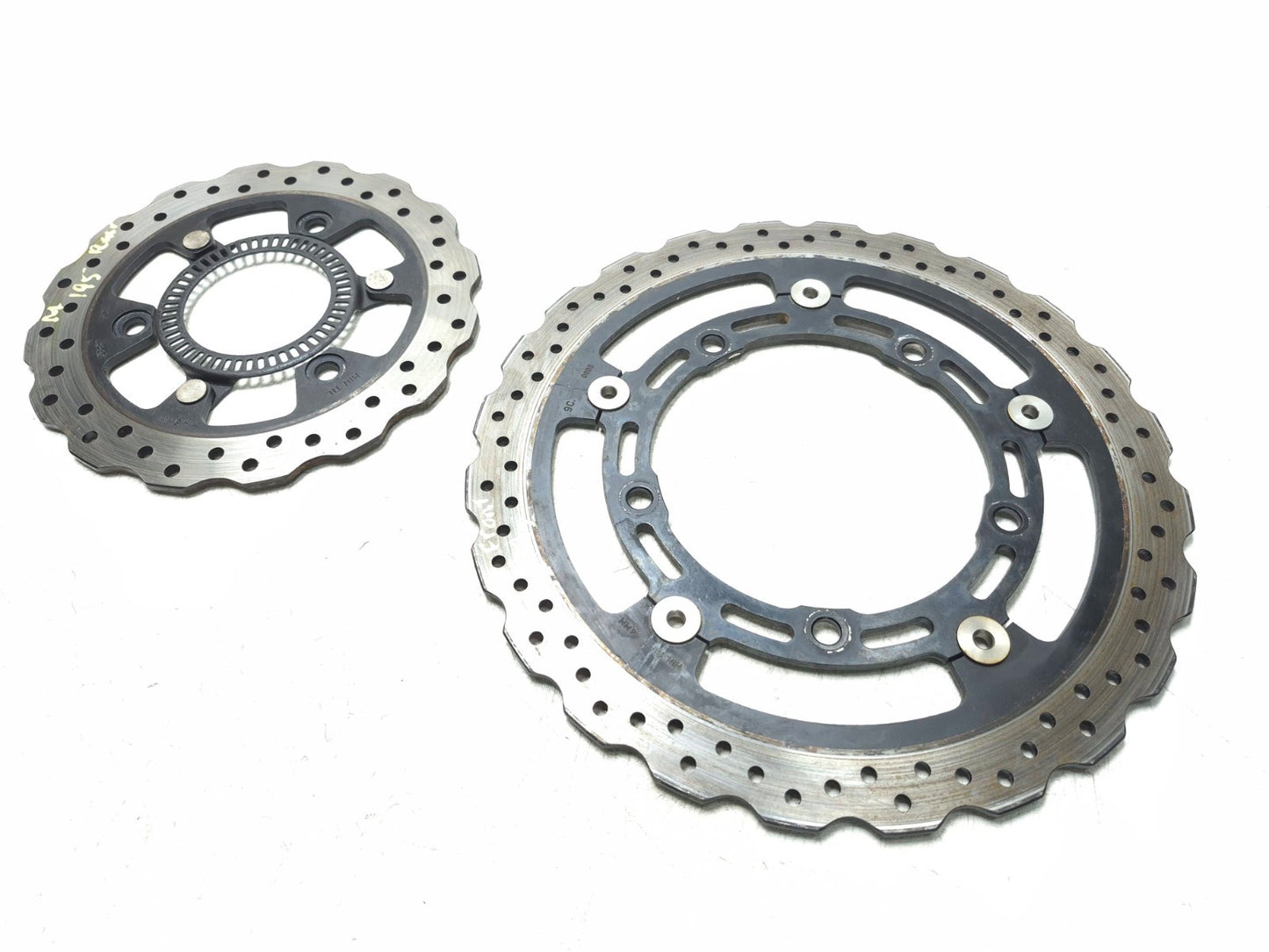2019 Kawasaki Z400 Er400 Brake Disc Rotor Front & Rear Pair OEM